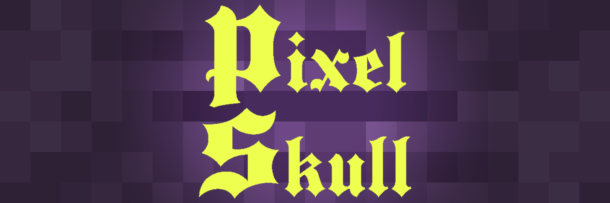 PIXEL SKULL banner